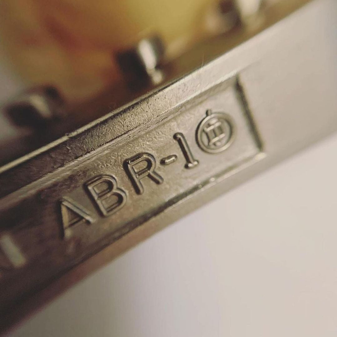 Aged Gibson HISTORIC ABR-1 no-wire bridge, nickel, Gibson Historic 1959, relic, 59 Parts