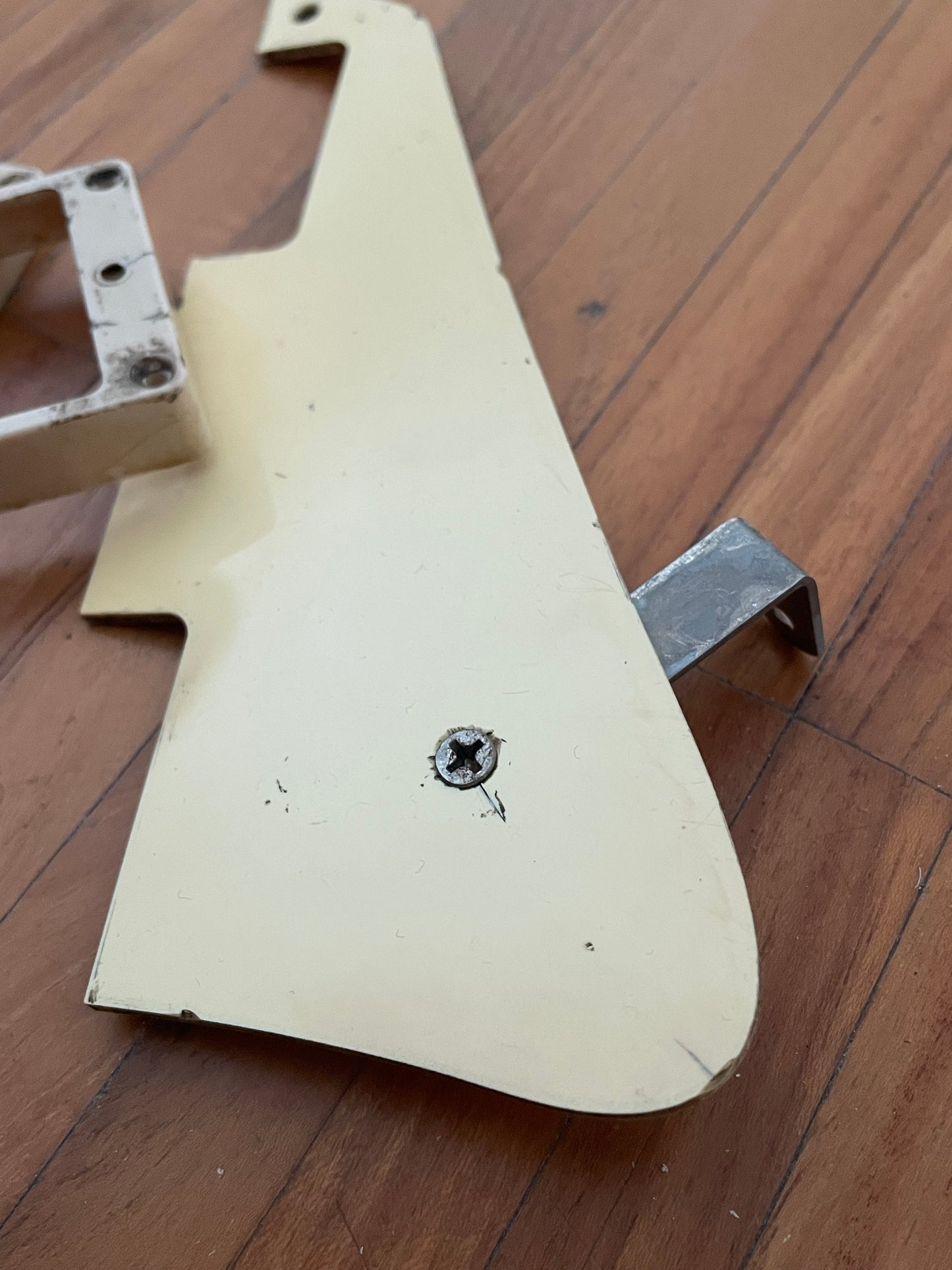 Aged Les Paul Pickguard and historic rings set, CREAM, for Gibson Les Paul Historic, 59 Parts