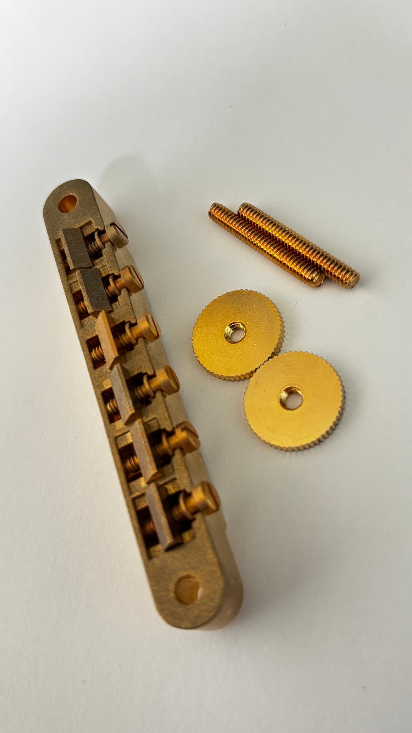 Aged Gold ABR-1 no-wire Bridge Historic Collection for Gibson guitars, Les Paul – Relic