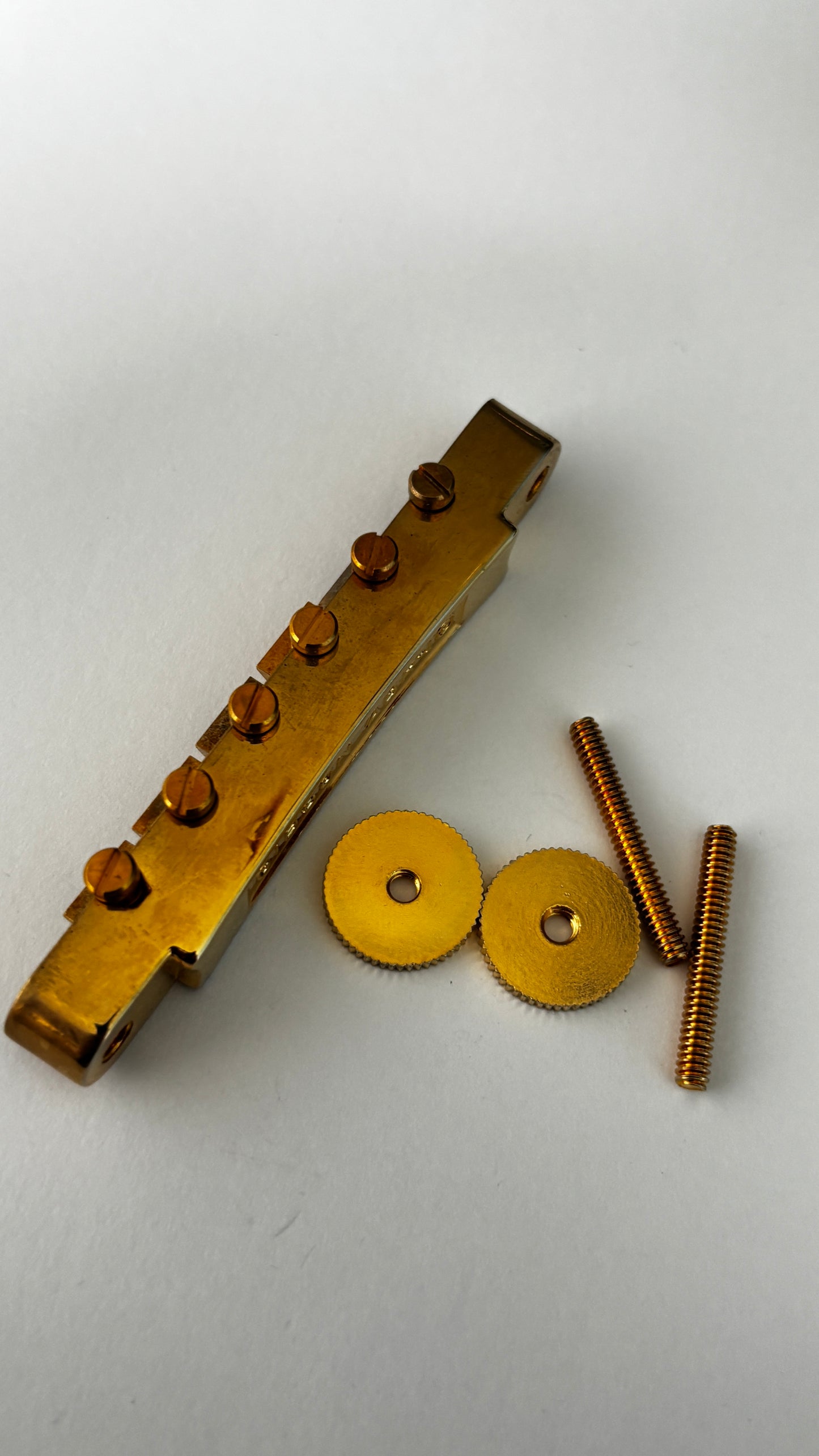 Aged Gold ABR-1 no-wire Bridge Historic Collection for Gibson guitars, Les Paul – Relic