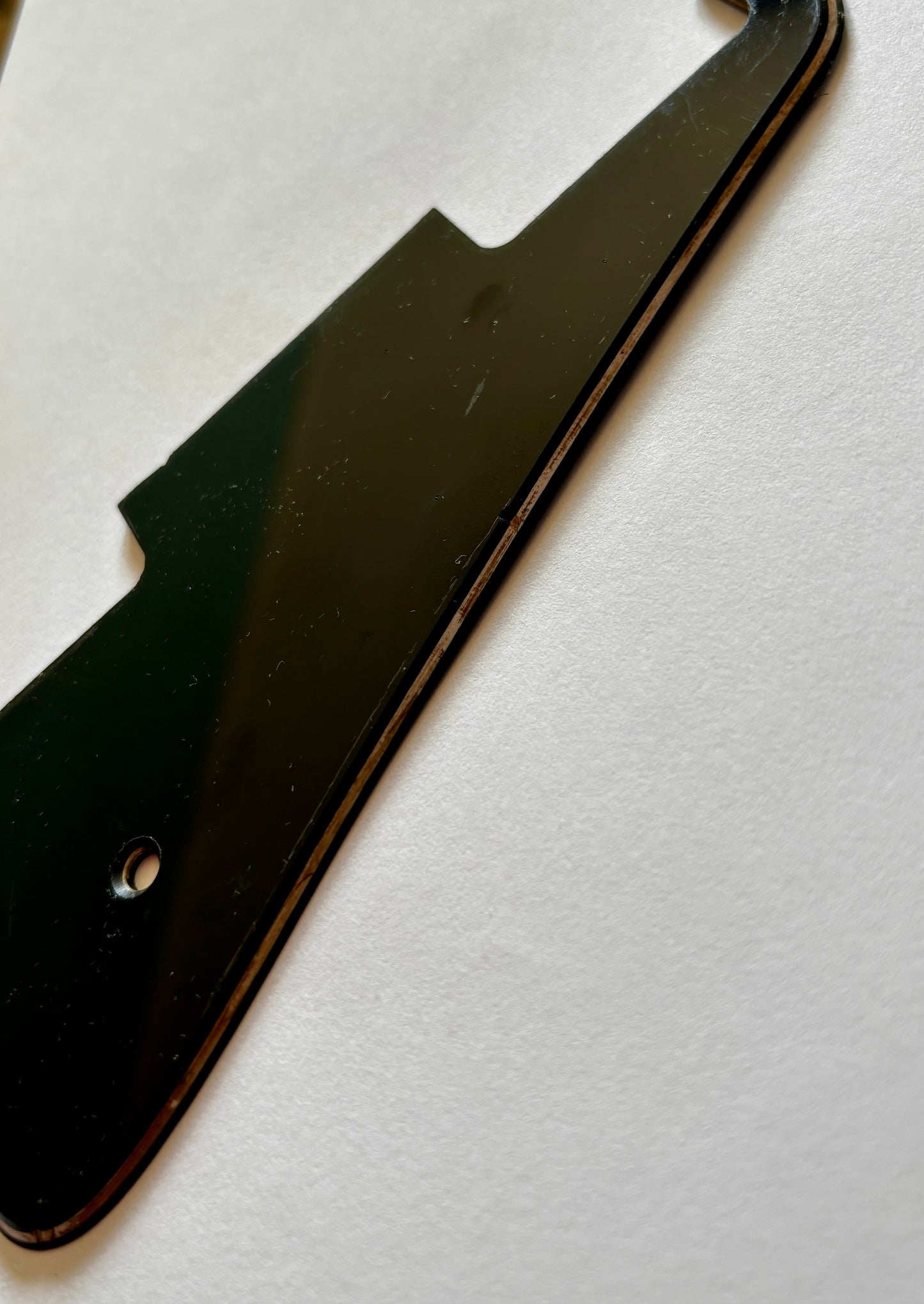 Aged 3-ply Black Les Paul Pickguard for Gibson Les Paul Historic, 59 Parts