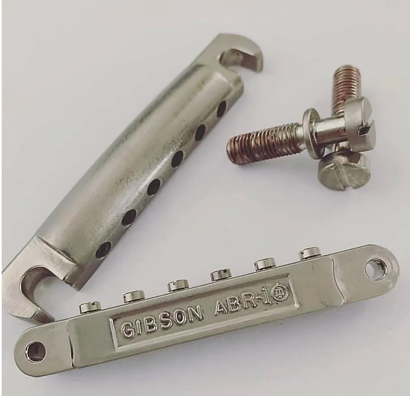 Gibson ABR-1 Tune-o-matic Bridge Chrome Original Replacement Bridge For Les Paul Models - Foto 7