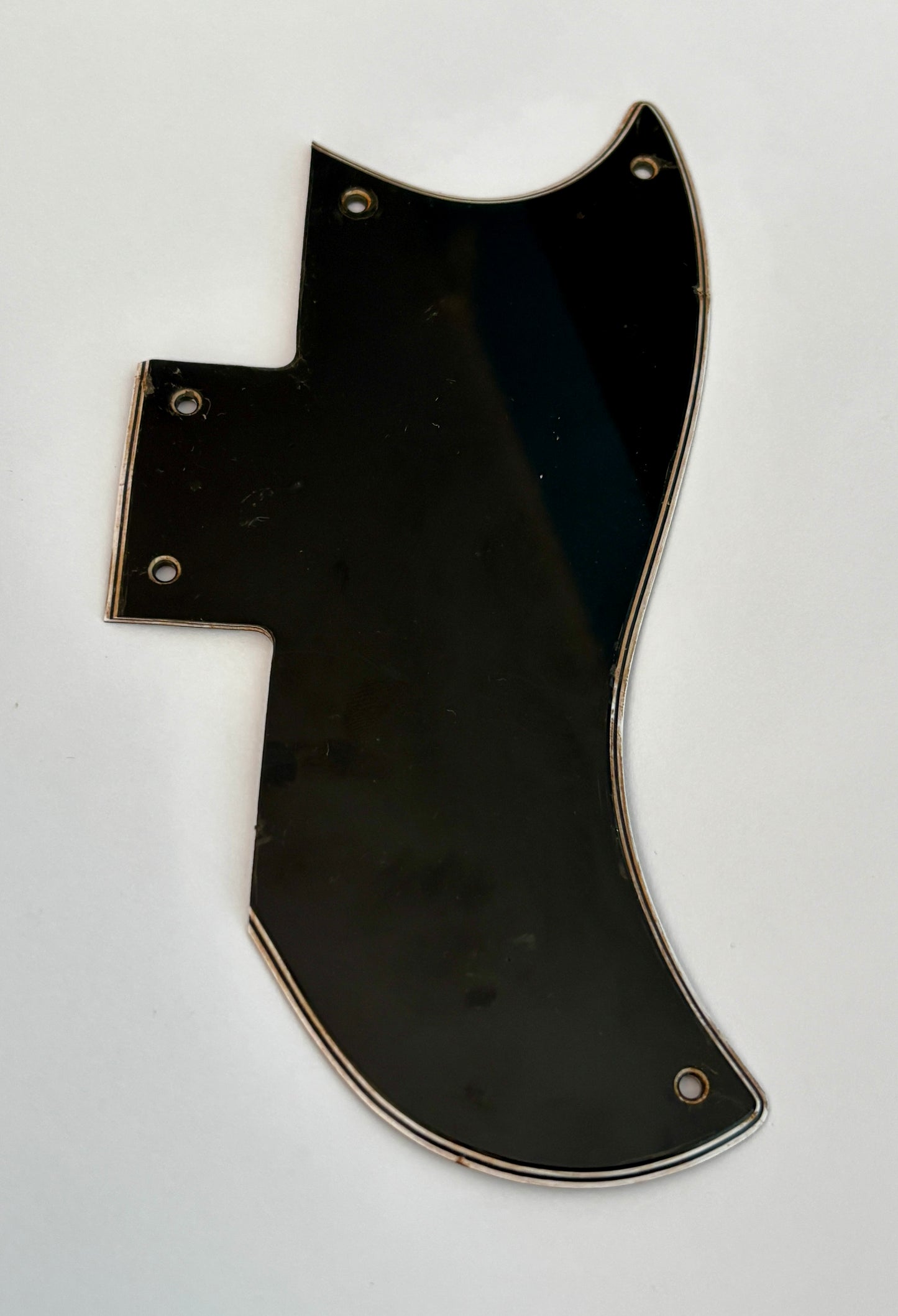 Aged 5-ply Black 61 style Pickguard for Gibson SG, 59 Parts