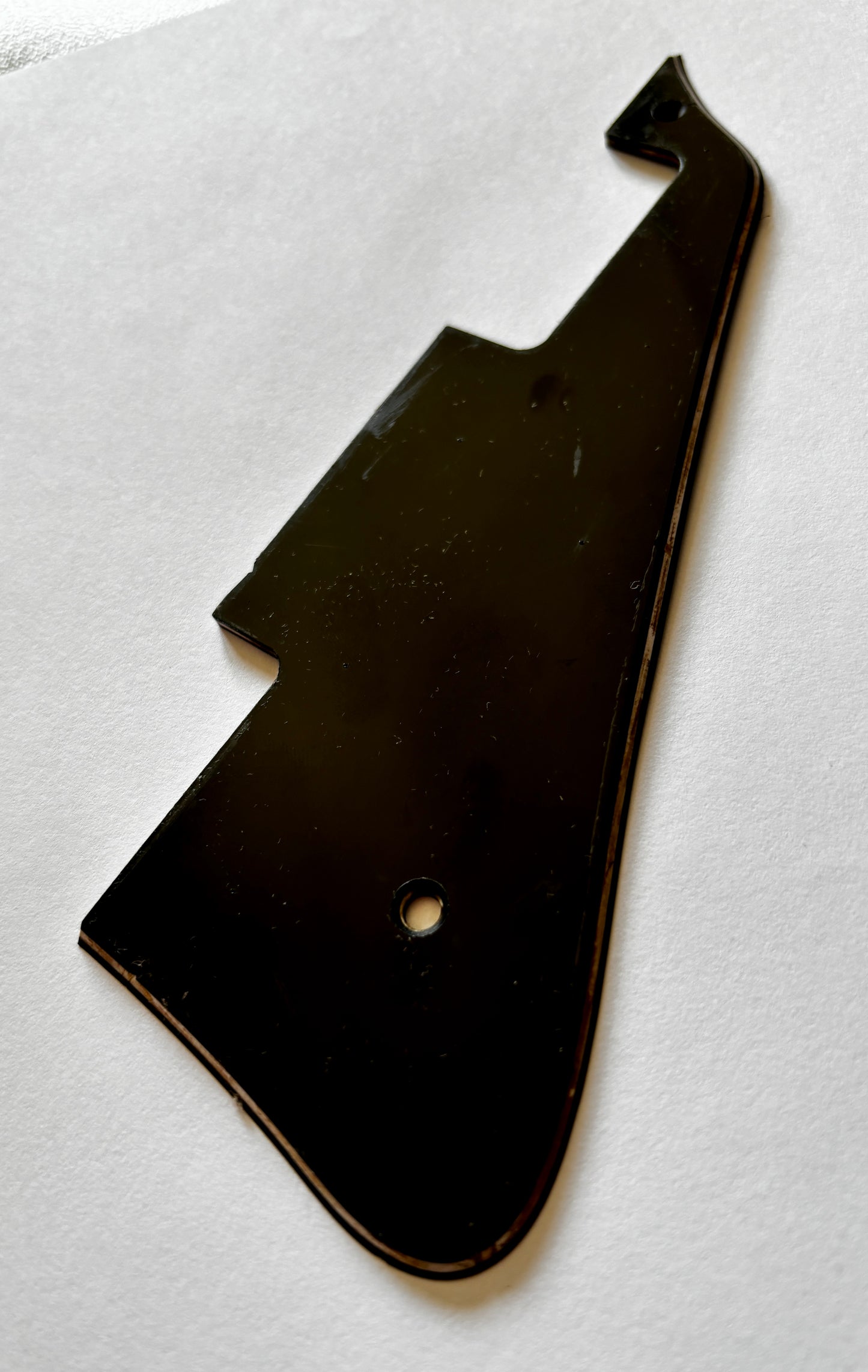 Aged 3-ply Black Les Paul Pickguard for Gibson Les Paul Historic, 59 Parts